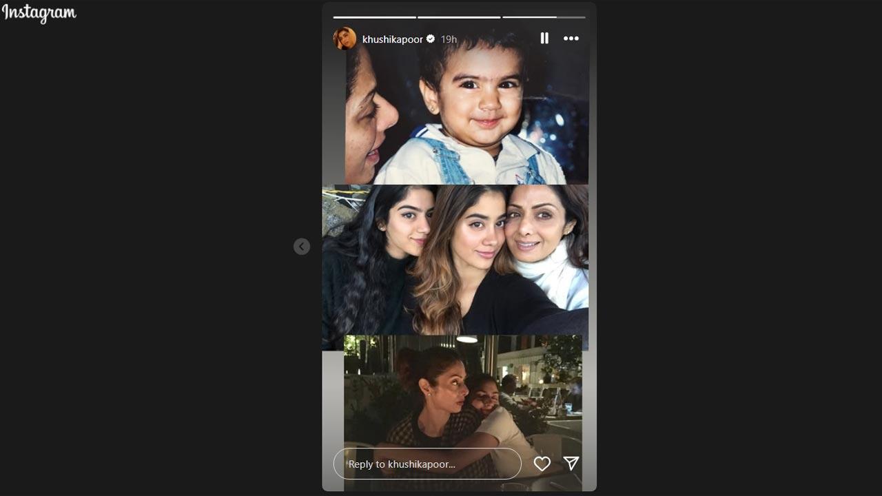 Picture Courtesy/Khushi Kapoor`s Instagram account