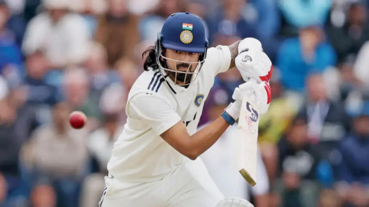 In the second innings, Team India lost the early wickets of opening batsman KL Rahul and number three batter, Sai Sudharsan (Pic: File Pic)