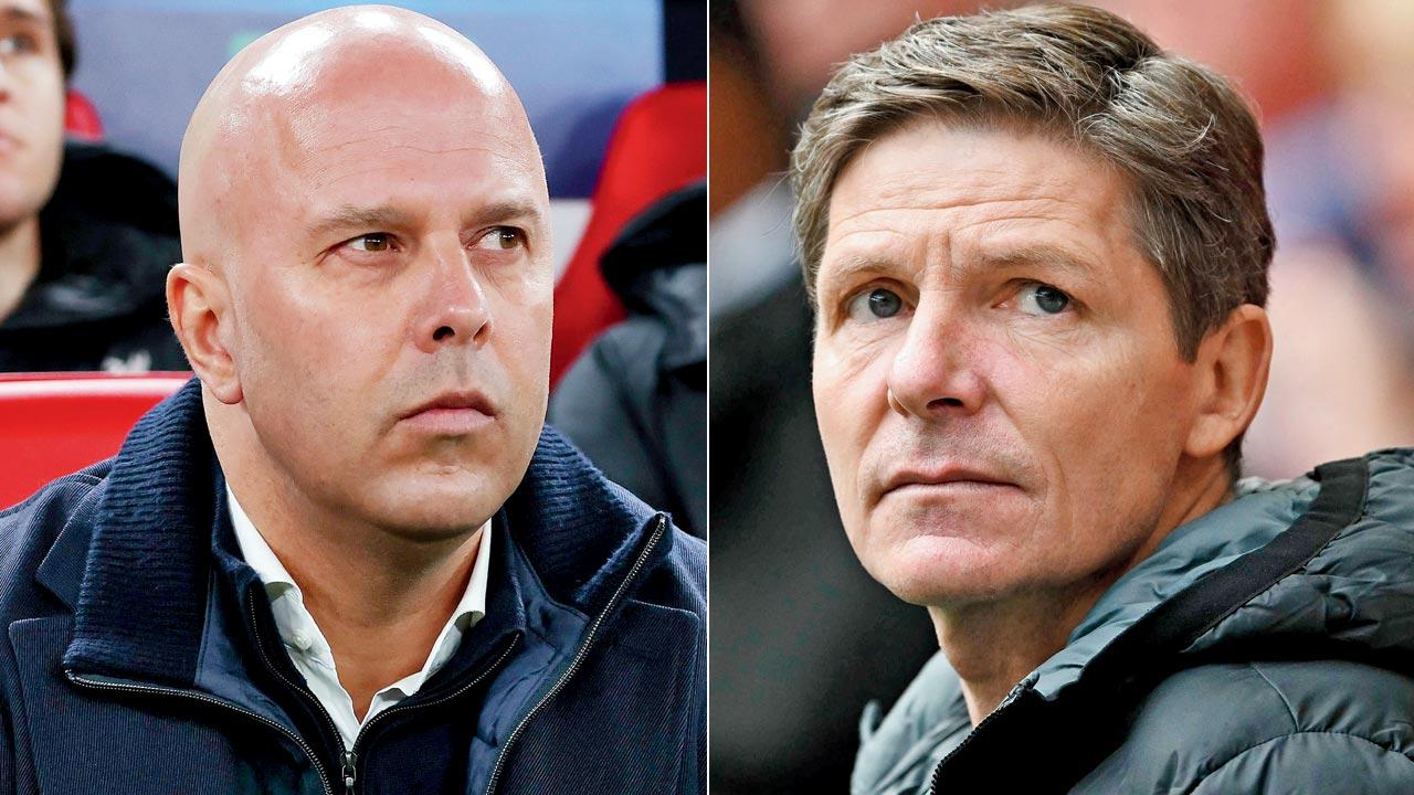 Arne Slot and Oliver Glasner