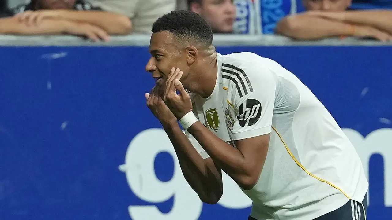 La Liga: Kylian Mbappe fires Madrid to victory at Real Oviedo