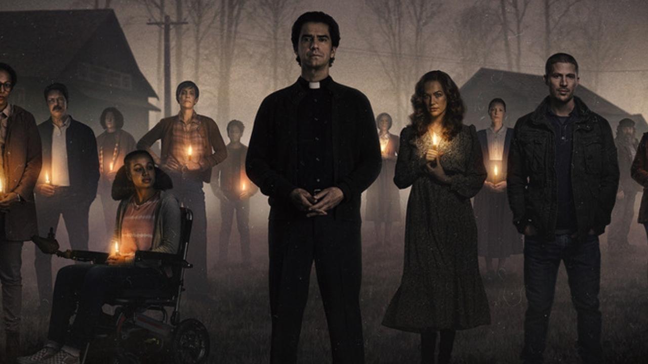 Midnight Mass
The series revolves around Crockett Island, a small community that’s reeling economically after an oil spill that crippled its fishing industry. However, the arrival of charismatic priest named Paul Hill (Hamish Linklater) spurs on a series of miracles and unravels mystery behind bad omens. It is a new Netflix horror miniseries created, directed, and primarily written by Mike Flanagan. It comprises of 7-episodes.