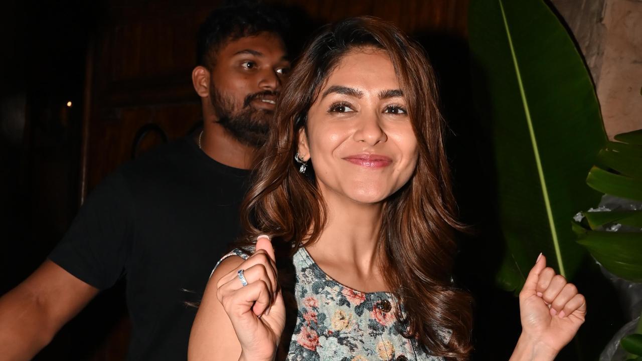 Mrunal Thakur birthday 2025: Glamorous photos from her birthday bash