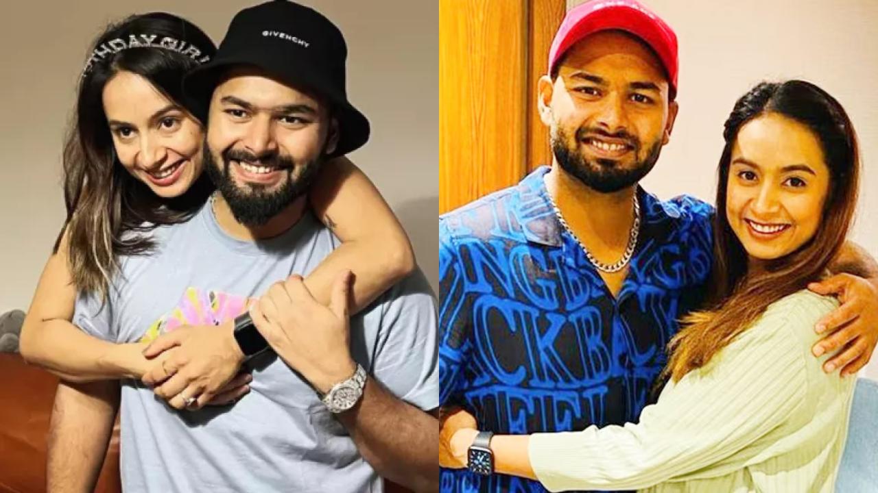 Rishabh Pant with his sister Sakshi (Picture Credit: Instagram/@rishabpant)