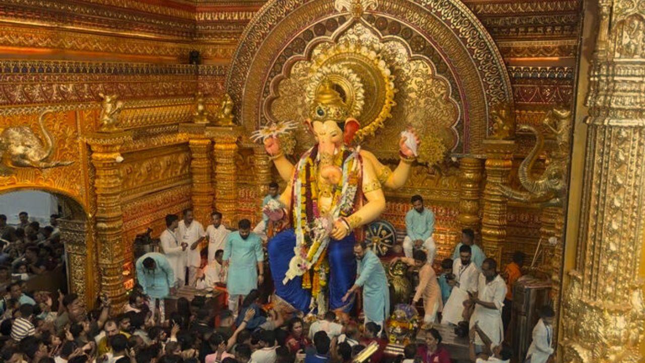 IN PHOTOS: Take a look at Lalbaug-Parel's 5 iconic most-visited pandals