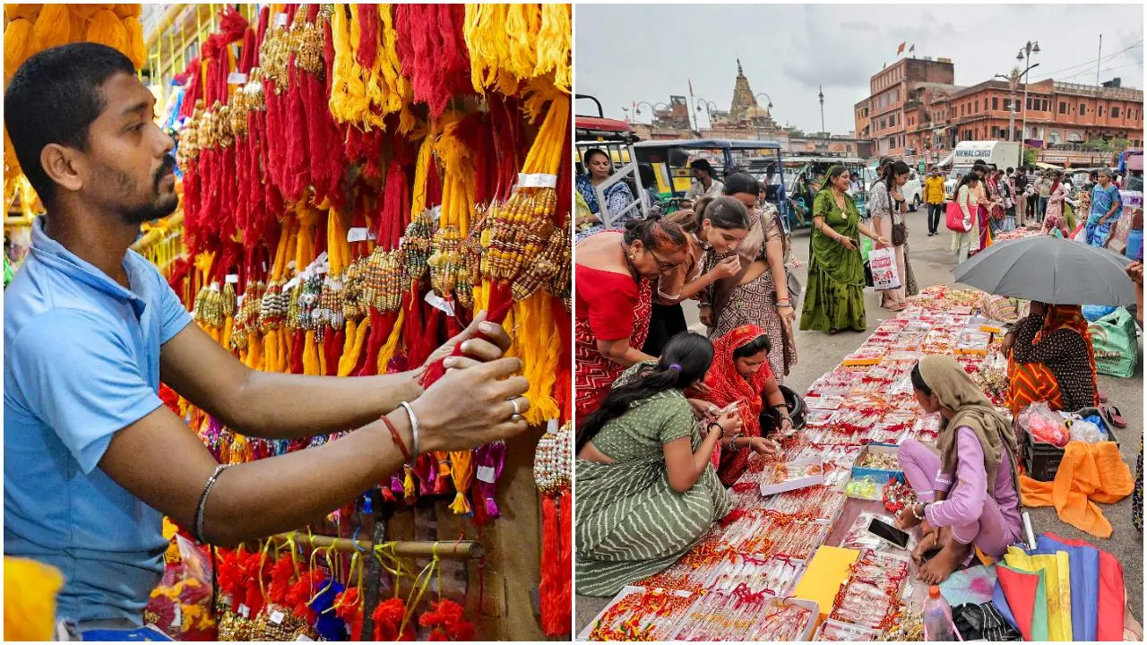 IN PHOTOS: India prepares to celebrate Raksha Bandhan; here are some glimpses