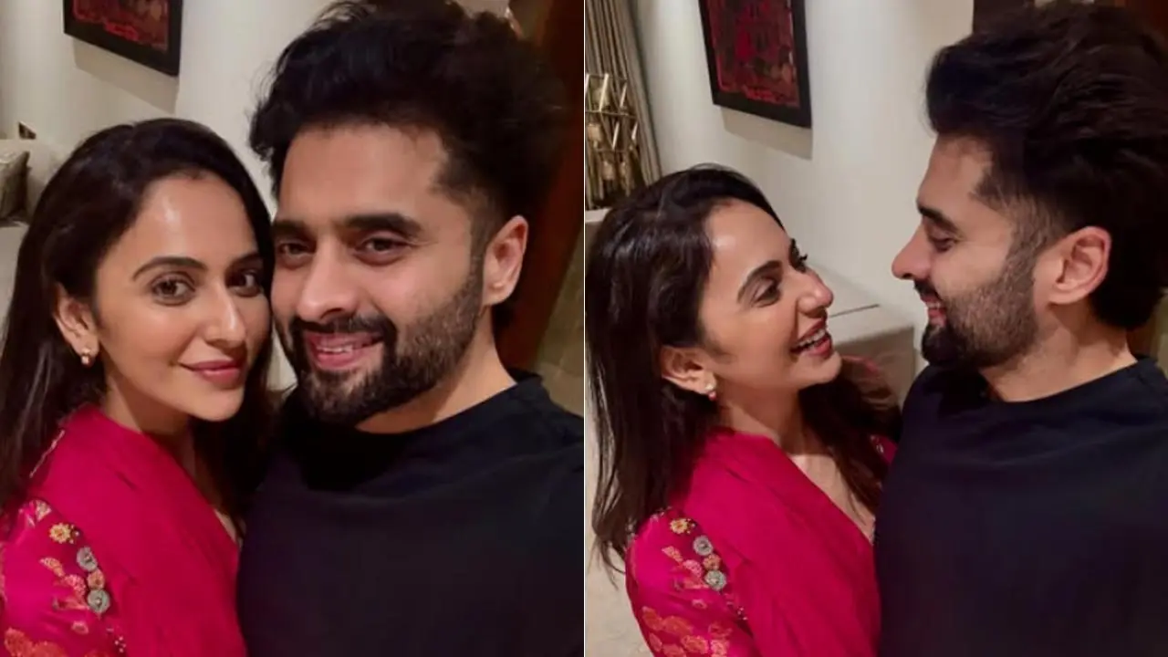 Rakul Preet Singh looks ravishing in red as she celebrates first Teej 