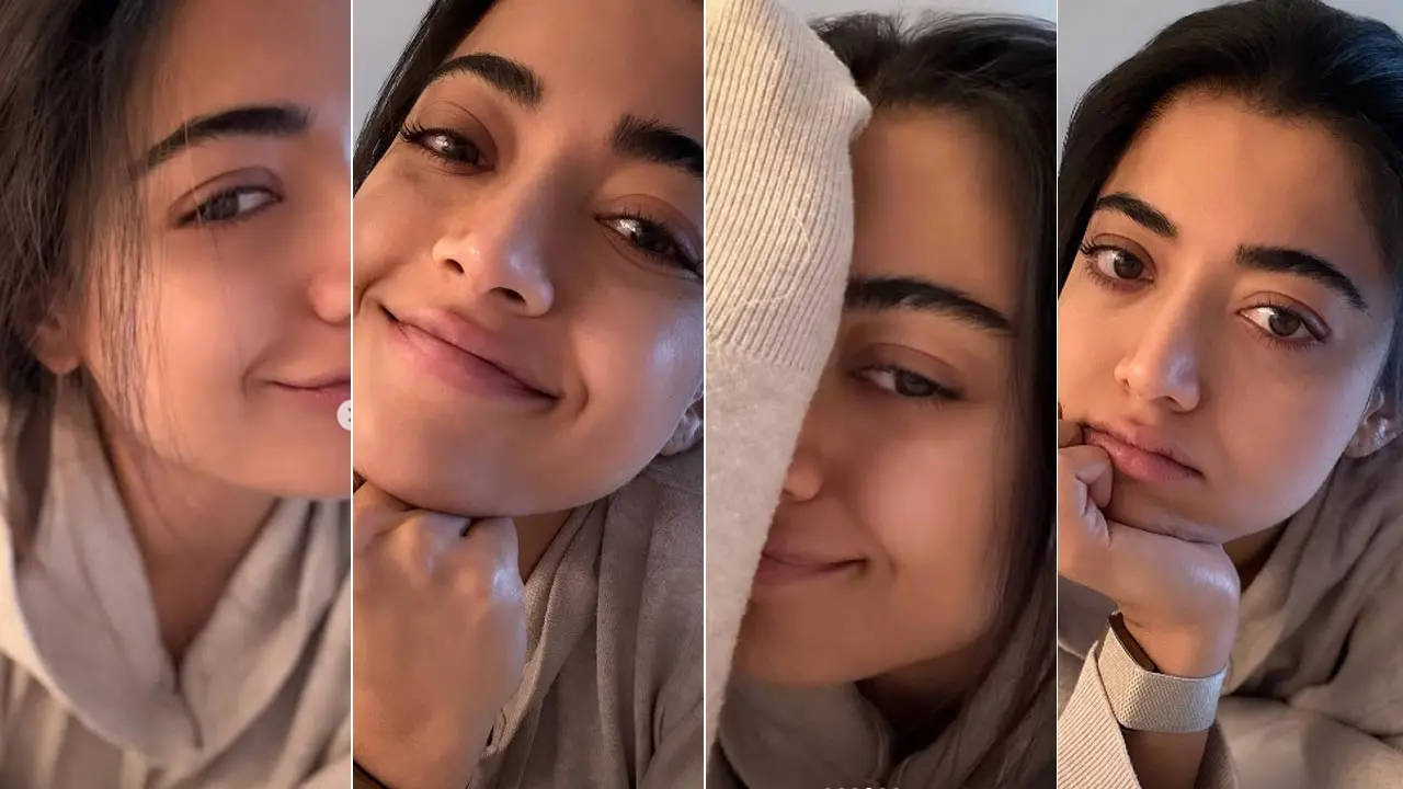 Rashmika Mandanna is happy after Dear Diary launch, FIA parade and Thama teaser
