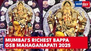 Ganesh Chaturthi 2025: First Look of GSB Mahaganpati 2025 | Know All Details