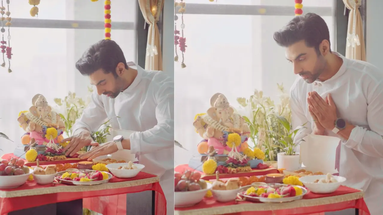 Ganesh Charturhi 2025: Ribbhu Mehra says `Bappa`s blessings are infinite for…`