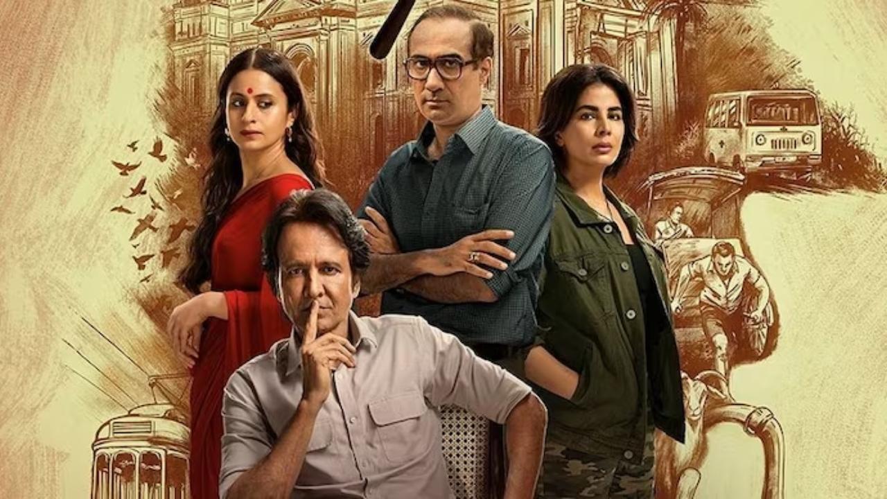 Shekhar Home
Shekhar Home is a six-episode series available on JioHotstar. It is a compelling series inspired by Arthur Conan Doyle’s ‘Sherlock Holmes’. It stars Ky Kay Menon, Ranvir Shorey, Kirti Kulhari and Rasika Duggal.