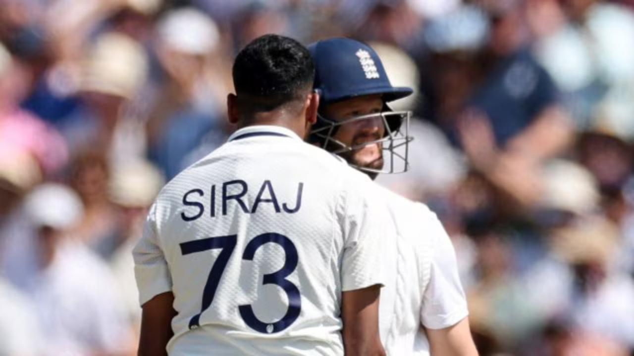 Mohammed Siraj’s intensity bubbled over more than once, particularly in his running battles with Ben Duckett. At Lord’s, after dismissing the England opener, Siraj celebrated animatedly, walking close to Duckett and brushing shoulders as the batter departed. The verbal spats continued in Manchester, where another fiery exchange unfolded (Photo: AP)