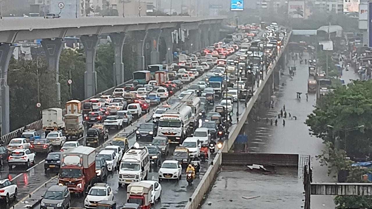 The emergency services were put on high alert as heavy rains continued in city on Tuesday