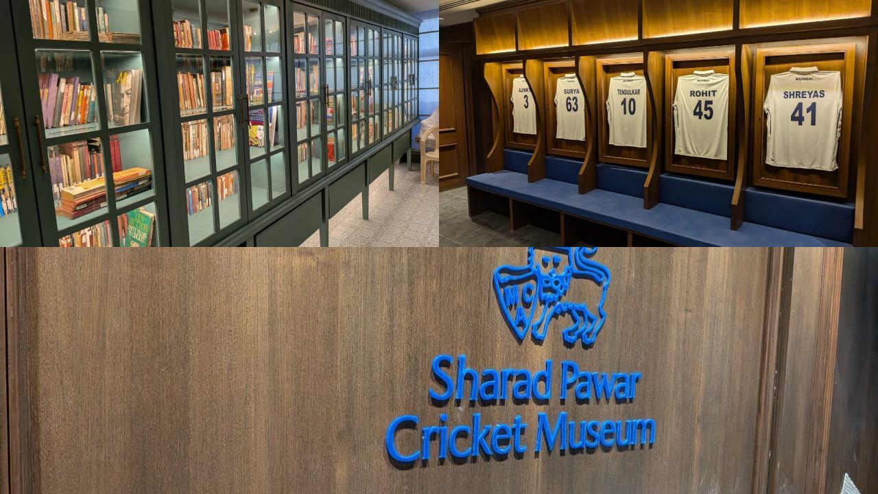 The museum is named after Sharad Pawar, who served as the MCA President from October 2013 to January 2017. (Pics: Sujay Shivalkar)