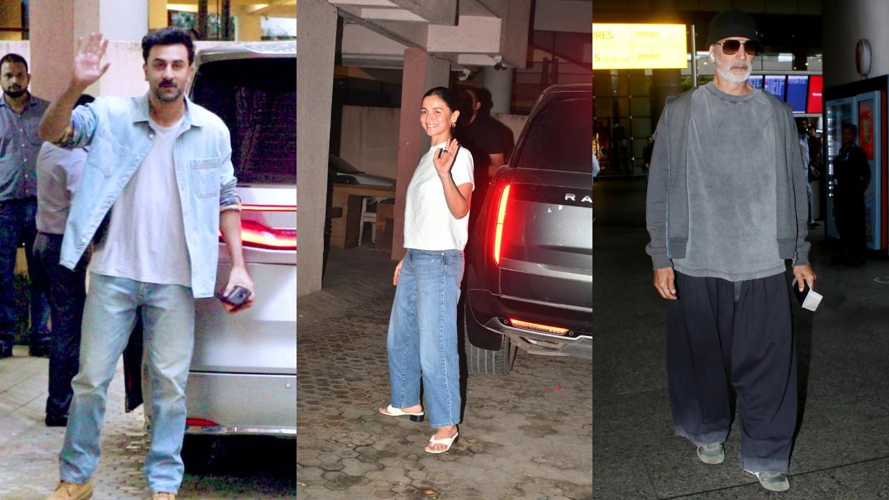 Spotted in the city: Ranbir Kapoor, Alia Bhatt and more