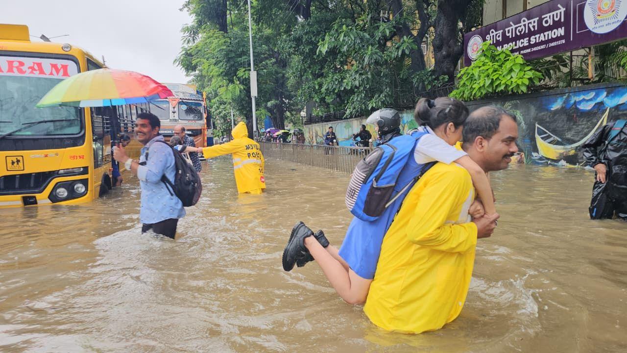 The IMD has issued a red alert in the city, in effect until 4 pm on Monday
