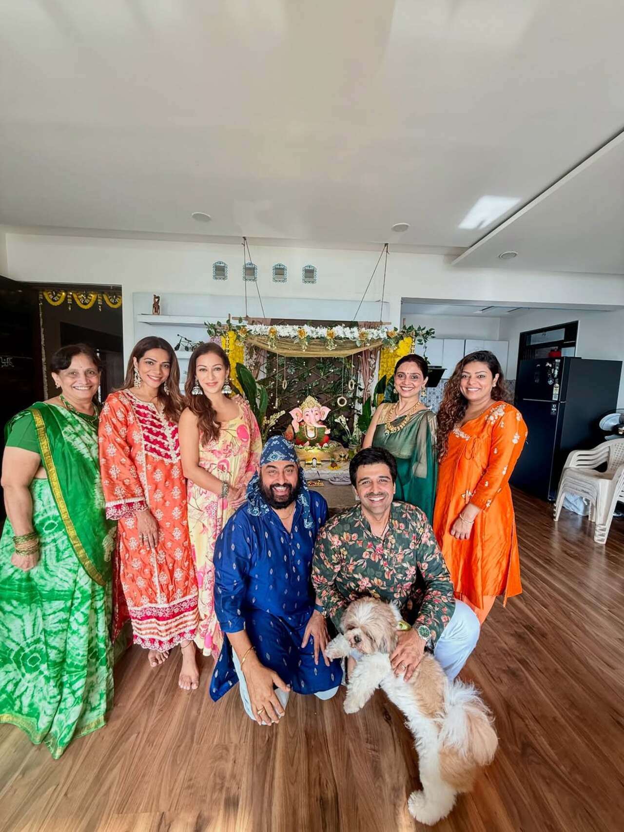 A mini Taarak Mehta reunion at Sacchin Shroff's place as they celebrate Ganesh Chaturthi