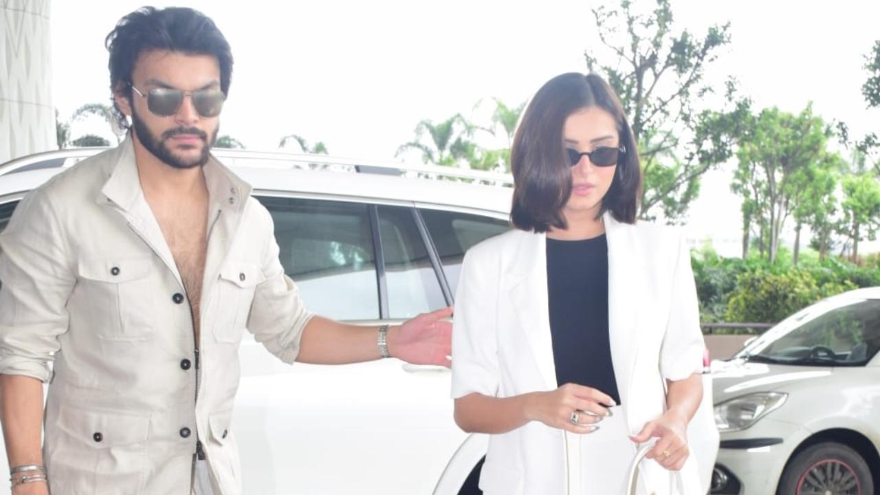Tara Sutaria seemingly confirms dating Veer Pahariya after their cheeky exchange: ‘I am elated'
