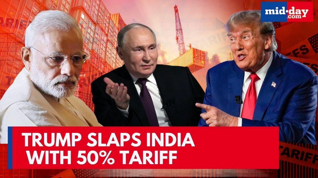 Trump Imposes Total 50% Tariff On Indian Goods, India Hits Back