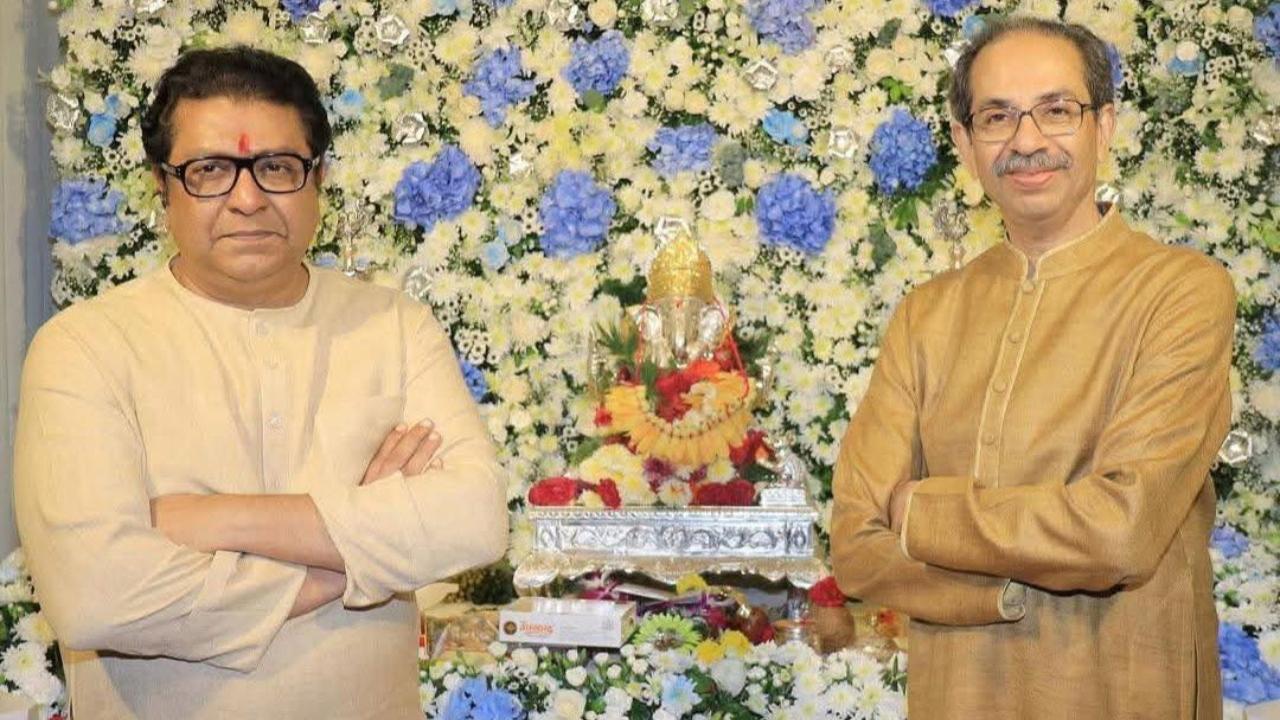 Ganesh festival 2025: Uddhav Thackeray visits Raj Thackeray's residence in Mumbai's Dadar