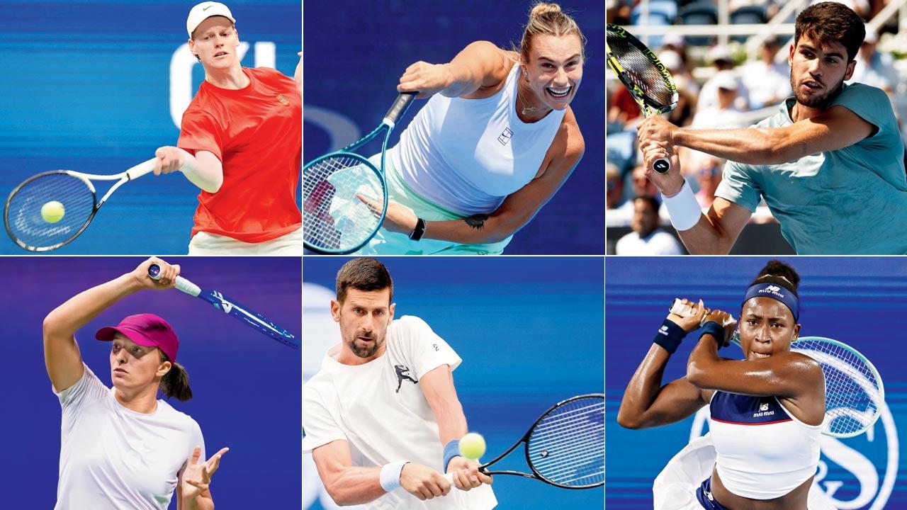 Here are all the bigwigs of men's and women's categories at the US Open