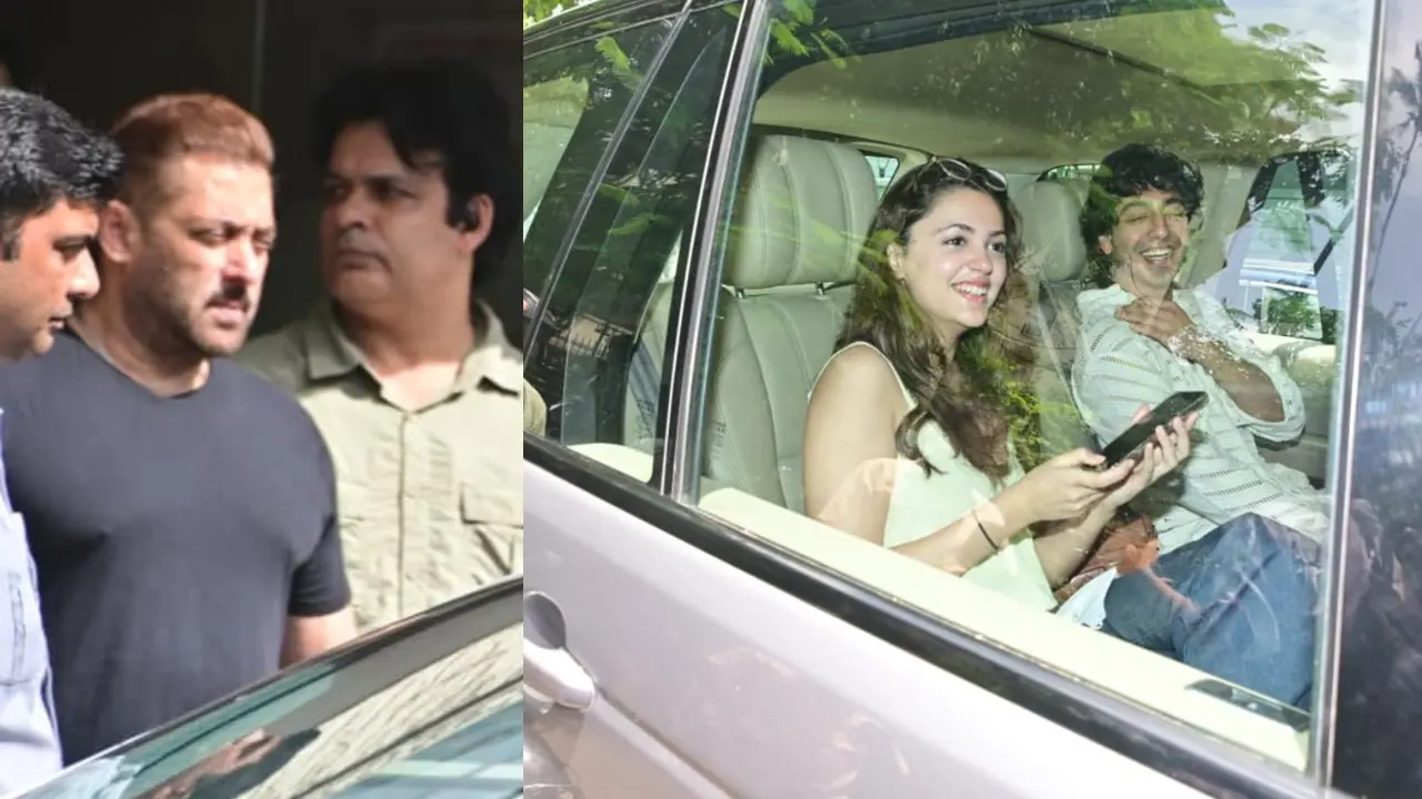 Spotted in the city: Salman Khan reaches for Raksha Bandhan