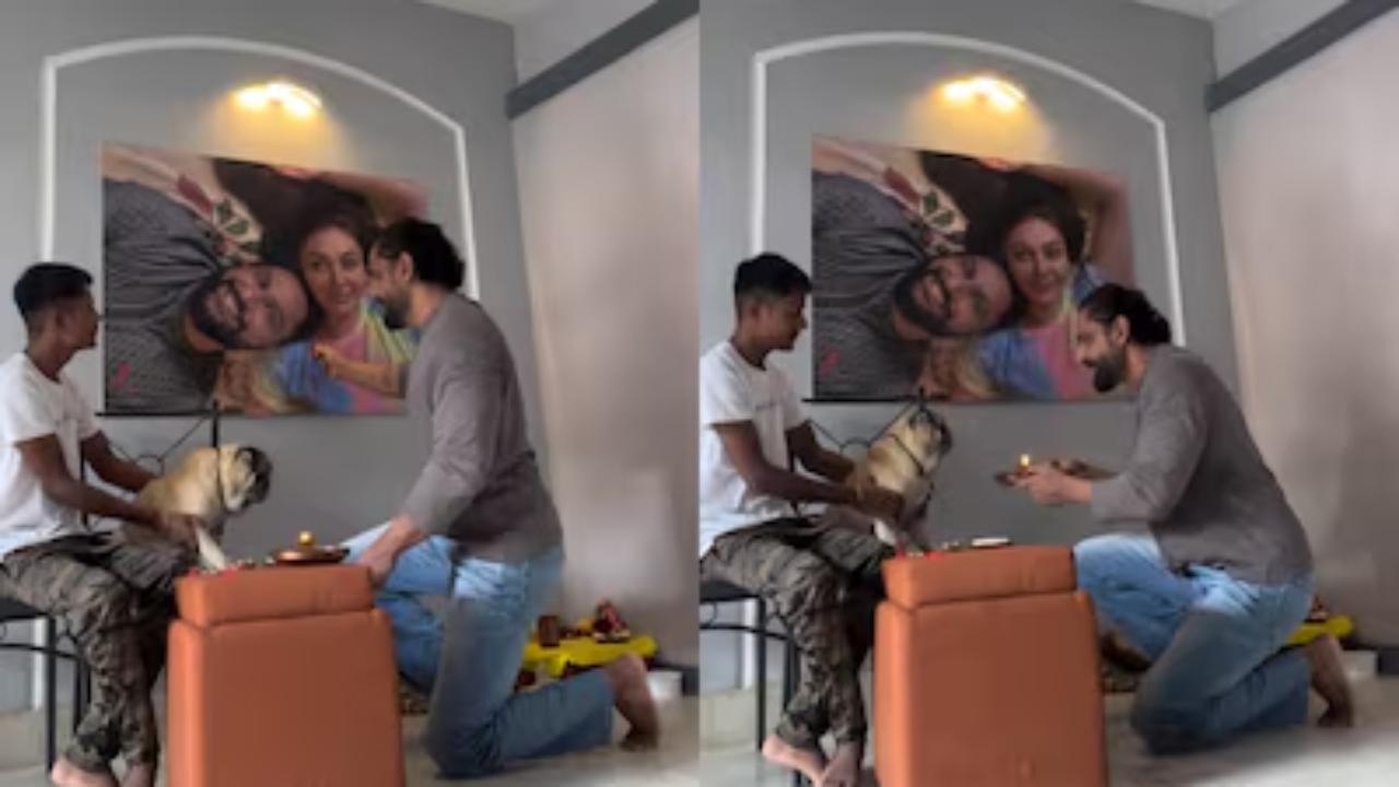 Raksha Bandhan 2025: Parag Tyagi ties rakhi to his dog in memory of wife Shefali