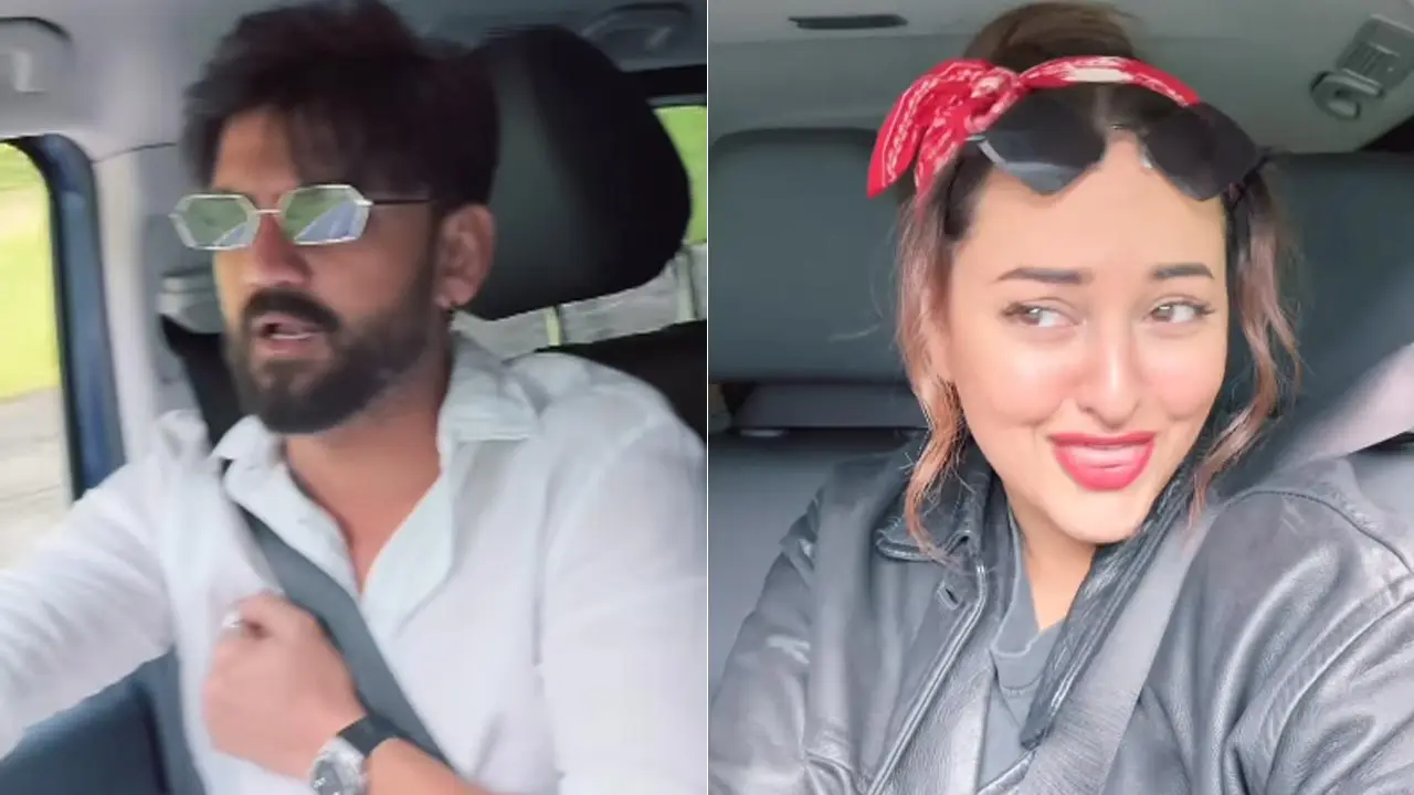 Sonakshi Sinha, Zaheer Iqbal channel their SRK-Kajol in Switzerland - Watch