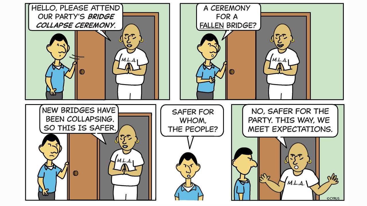 Sunday Cartoon: Cyrus Daruwala Presents - Zal