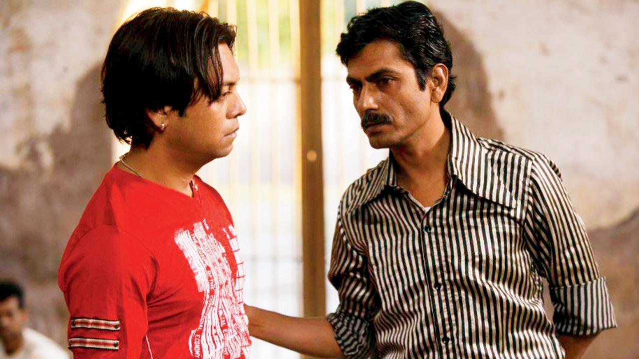 Zeishan Quadri as Definite in ‘Gangs of Wasseypur 2’ with Nawazuddin Siddiqui