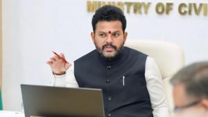 IN PHOTOS: Civil Aviation Minister Naidu chairs meeting to assess preparedness