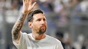 IN PHOTOS: Messi Mumbai visit concludes smoothly as fans give him grand welcome