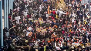 IN PHOTOS: VHP protestors clash with police over Hindu killed in Bangladesh