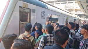 Mumbai AC local skips Dadar halt; commuters create ruckus at Byculla station