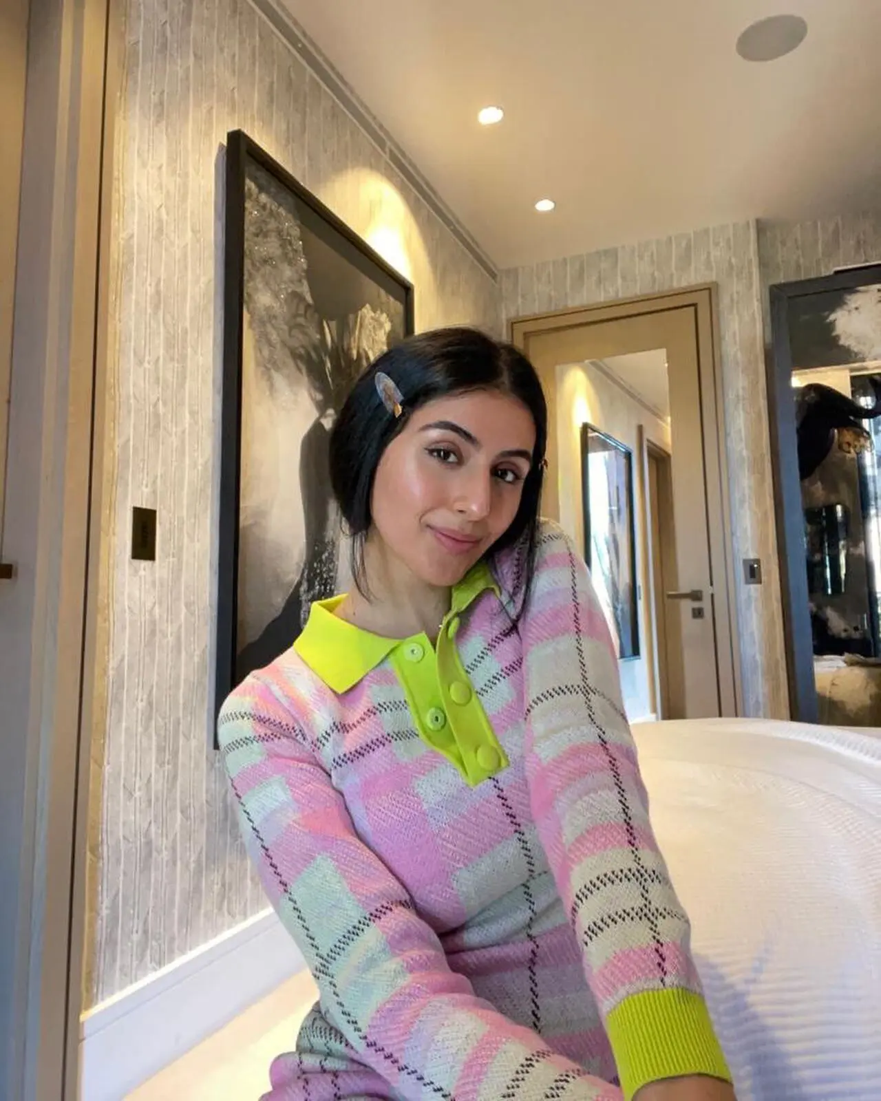 Pursuing her higher education abroad, she studied at IMG Academy in Florida. She also attended Occidental College in LA and George Washington University.