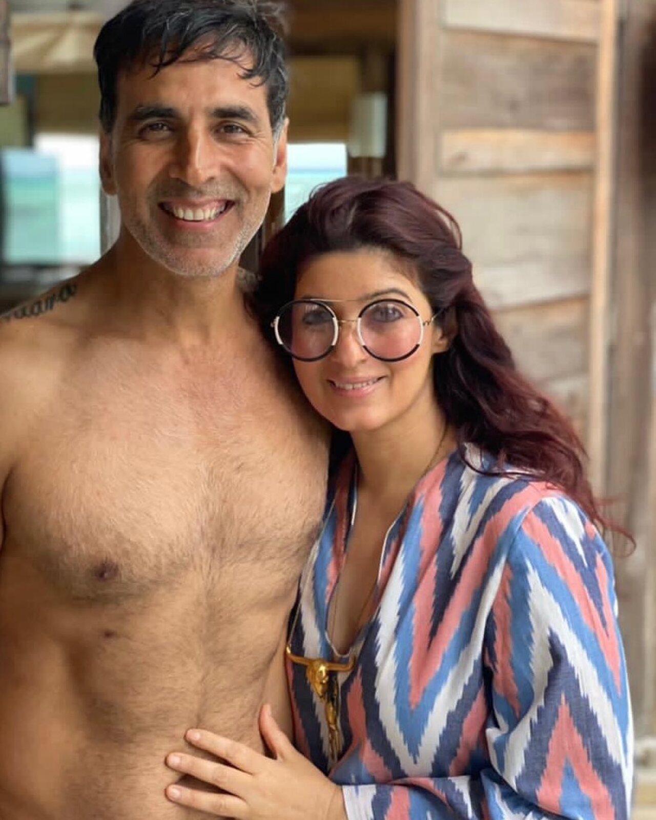 <p>While Akshay is known for having a disciplined and strick demeanour, with Twinkle, his fun side often unleashes.</p> <p>While Akshay is known for having a disciplined and strick demeanour, with Twinkle, his fun side often unleashes.</p>