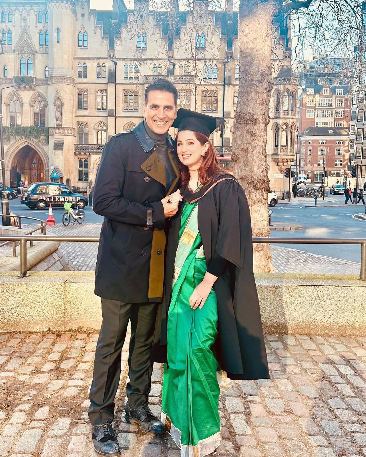 <p>The couple have stood by each other through thick and thin, and have always been the loudest cheerleader. From Akshay supporting Twinkle`s education to the author giving a shoutout ahead of his releases, their chemistry and bond is truly effortless.</p> <p>The couple have stood by each other through thick and thin, and have always been the loudest cheerleader. From Akshay supporting Twinkle`s education to the author giving a shoutout ahead of his releases, their chemistry and bond is truly effortless.</p>