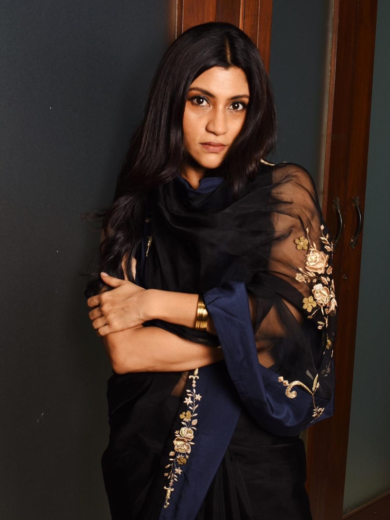 Apart from her cinematic work, Konkona also grabs attention for her impeccable style. Her saree looks have always been talk of the town.