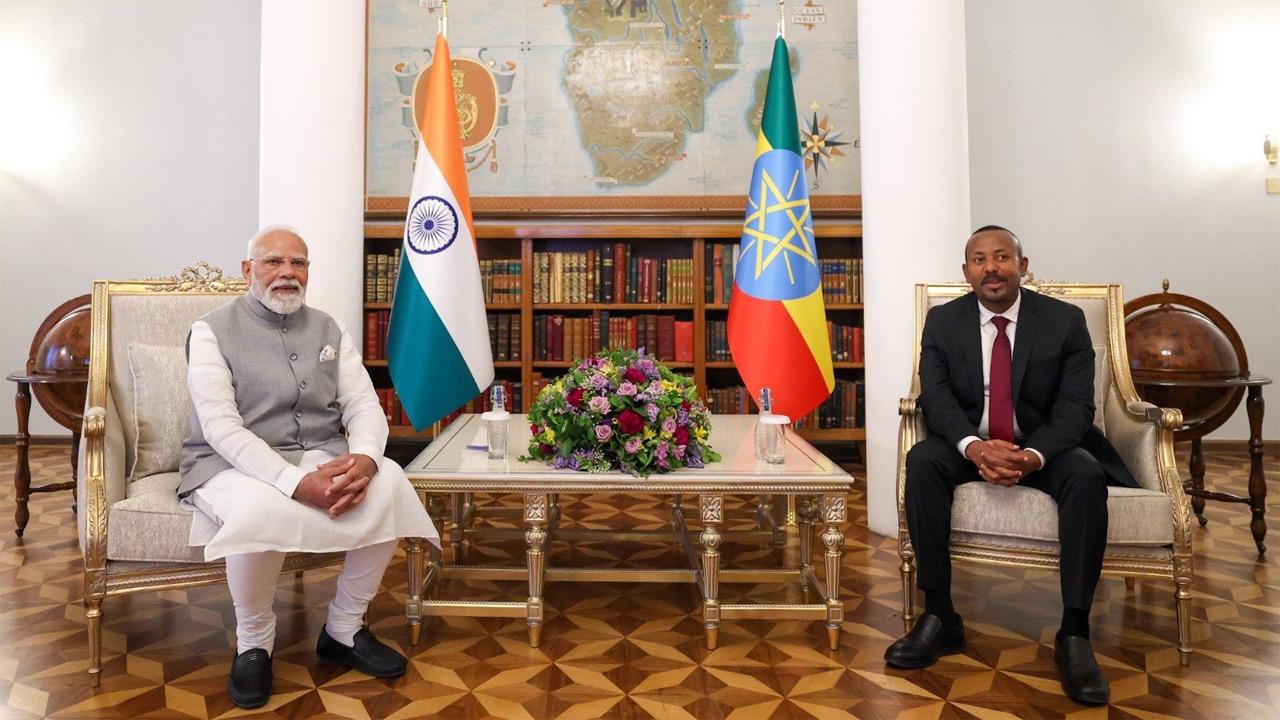 PM Modi outlines three focus areas to boost India-Ethiopia ties