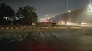 Key road to Navi Mumbai airport found unlit just 15 days before opening