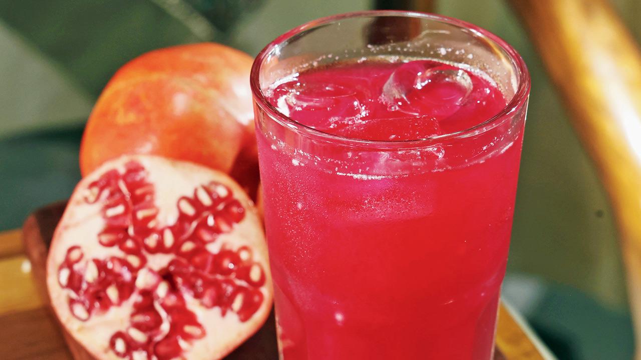 Anar (pomegranate) Juice. PICS COURTESY/CAFE MOMMY JOON