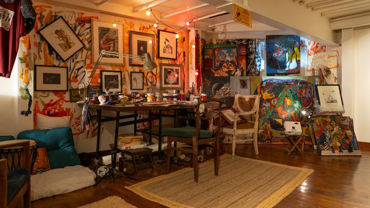 Art attack Method Kala Ghoda presents 'Where is Jennifer?', a solo exhibition by contemporary artist Aditiya Singh, on view until December 28. This evocative body of work unfolds through acrylic, ink, and watercolour compositions that navigate the thin line between presence and absence, identity and illusion.
Where is Jennifer is a show that presents the absurdity that can grow from failure. It’s one boy’s incessant need to capture Jennifer Aniston’s luminary presence on paper, time and time again, each attempt marked by distortion and malformation.
Where: Method Kala Ghoda, Kala GhodaWhen: Ongoing till December 28Time: 12 noon - 8 pm 