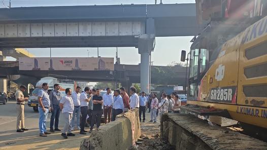 BMC carries out inspections at key construction sites to check pollution norms