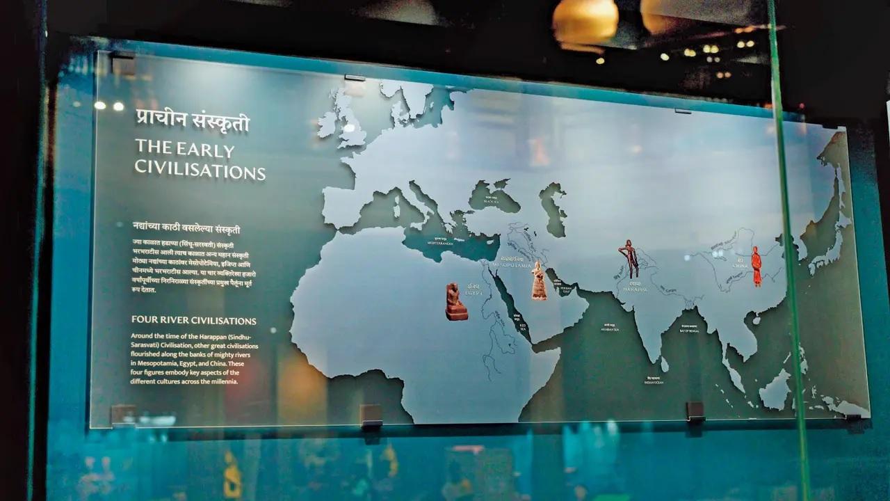 The new gallery Networks of the Past has over 250 objects that showcase and connect the world’s earliest civilisations, from Harappa to Persia and China The new gallery Networks of the Past has over 250 objects that showcase and connect the world’s earliest civilisations, from Harappa to Persia and China