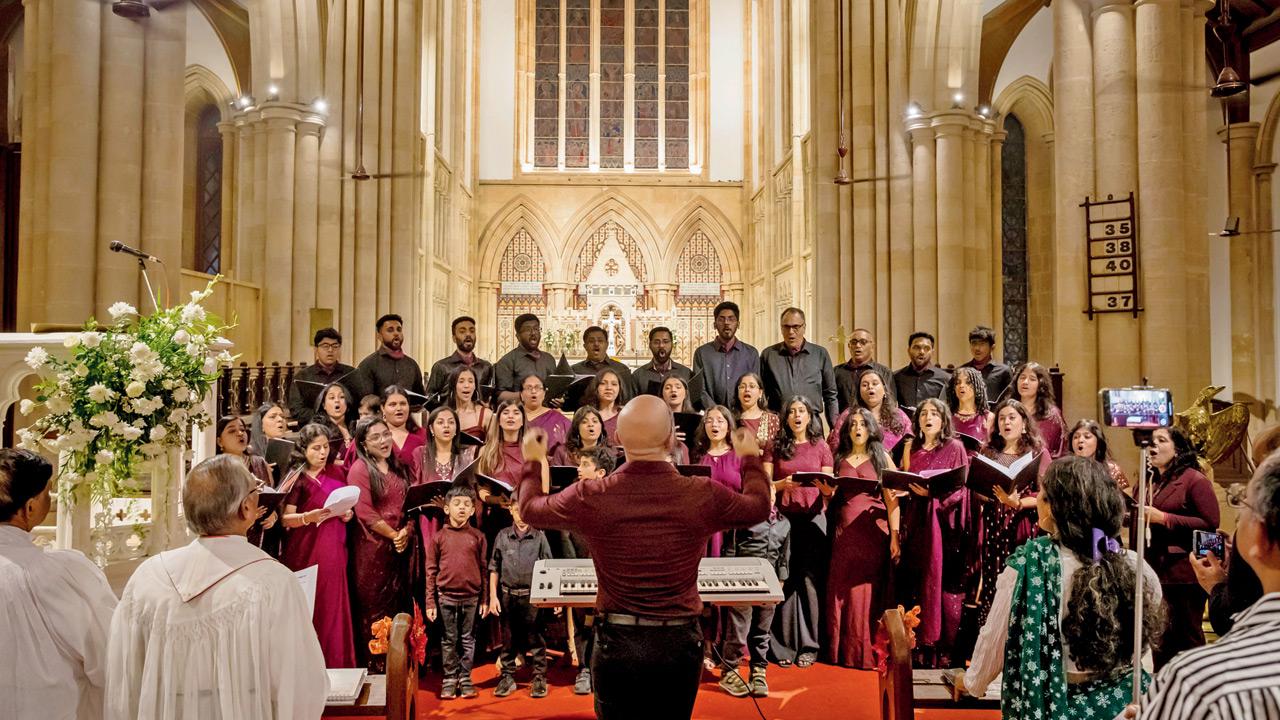 Wild Voices at Afghan Church on Christmas Eve in 2024. PIC COURTESY/WILD VOICES