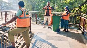 BMC restores Matunga Z Bridge cleanliness after report exposes neglect