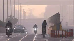 In Photos: Delhi's air quality improves slightly, enters 'poor' category