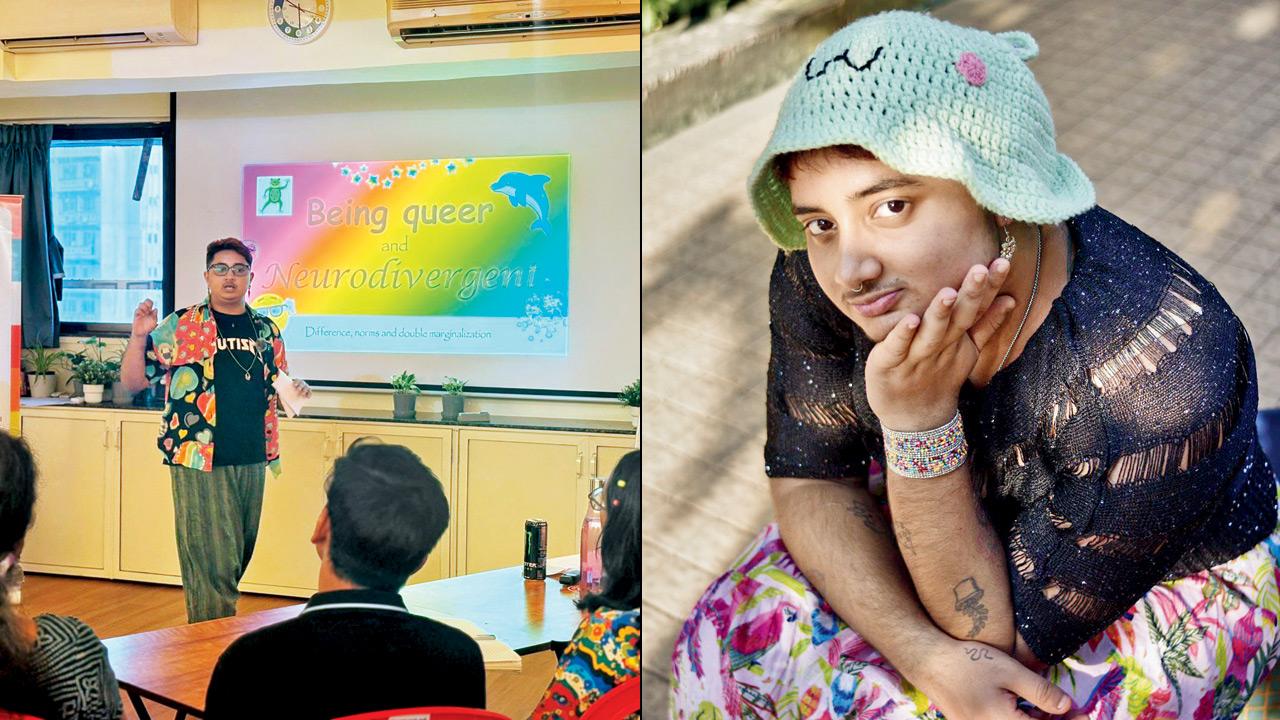 (From left) A glimpse of the workshop; Rit Prasanna