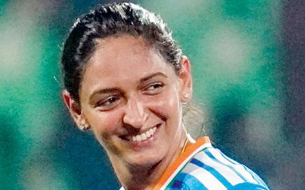 Harmanpreet Kaur. Pic/PTI