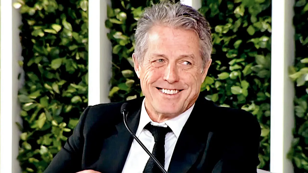 Hugh Grant. Pic/X@hughgrantupdate