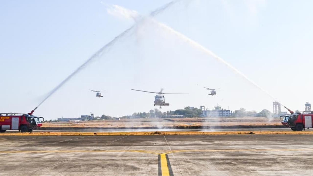 INAS 335 'Ospreys' commissioned at INS Hansa in Goa